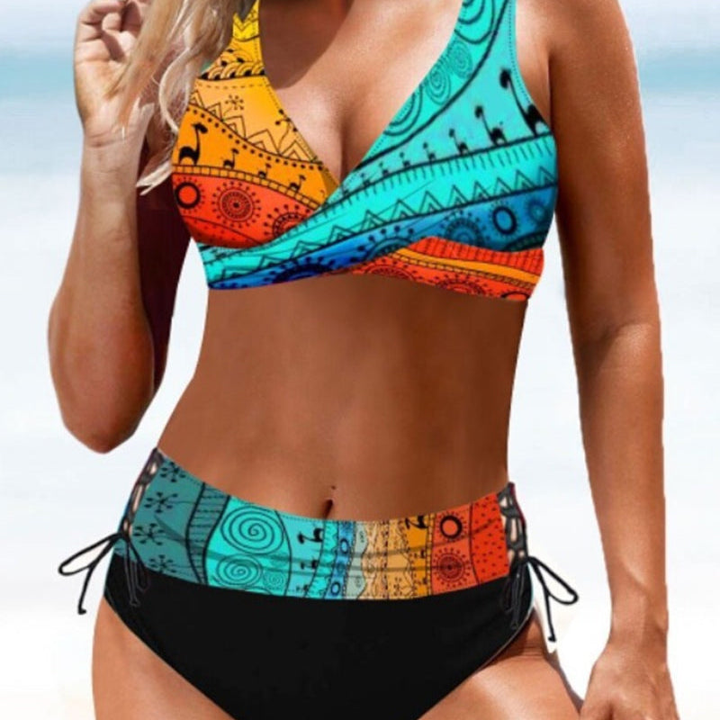 Eva - Cheerful Colourful Bikini