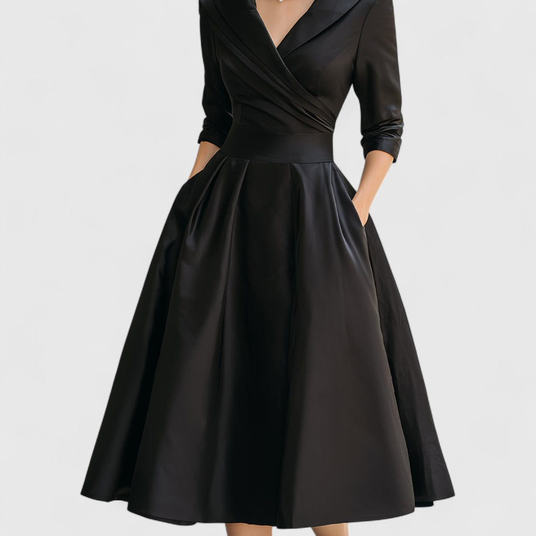 Valerie | Valerie elegáns midi ruha