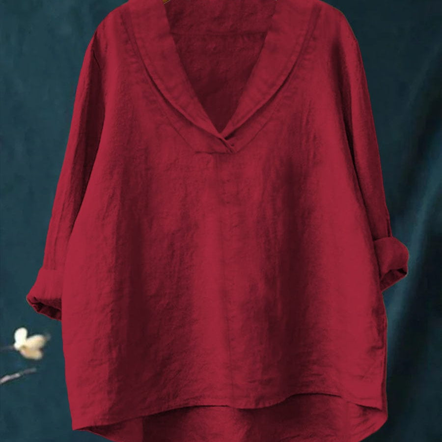 Samantha | Blusa de Linho Elegante para o Verão
