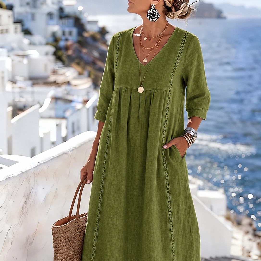 Helena – laza, patchwork csipkeruha