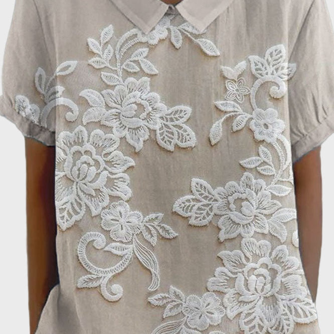 Lily - Blusa com Gola