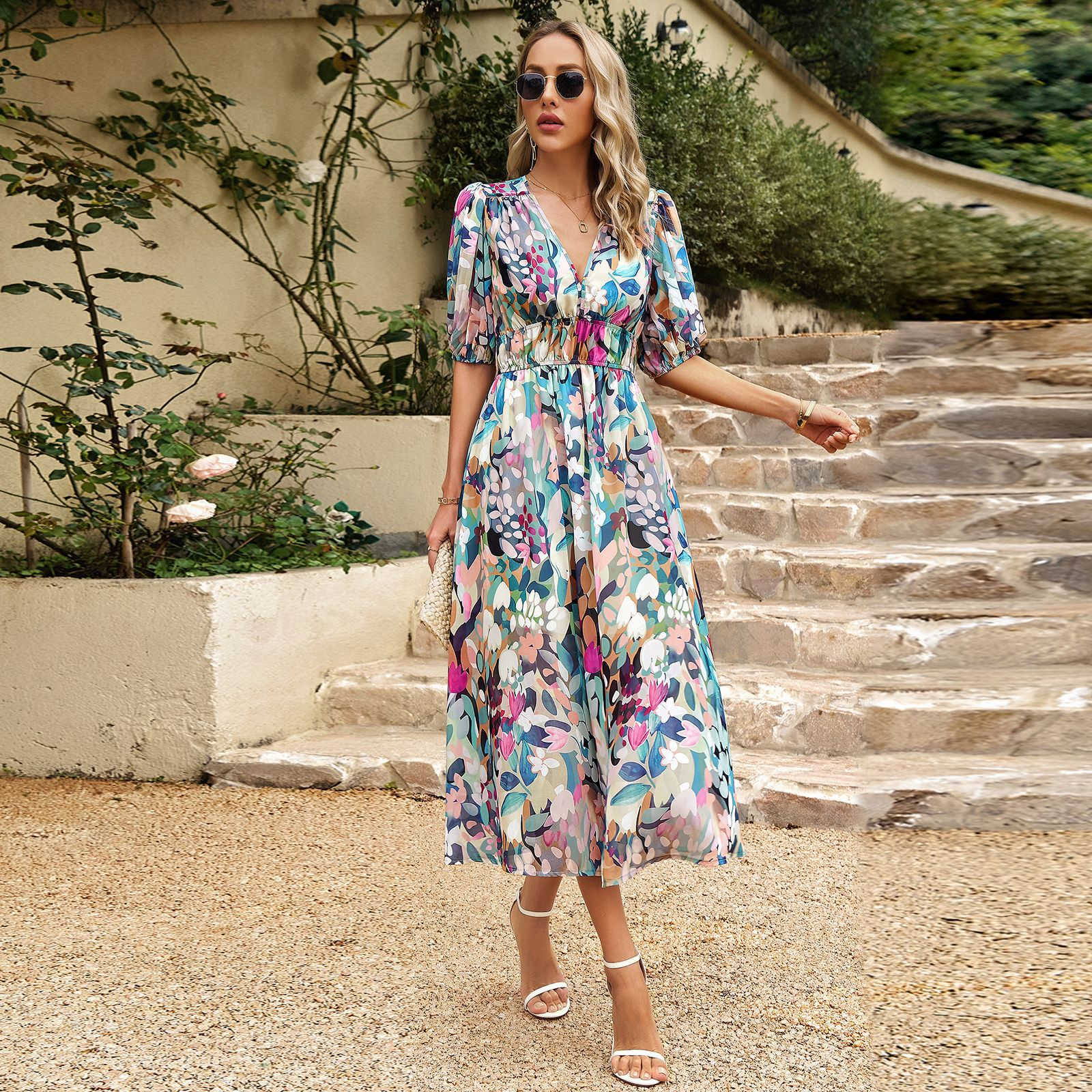 Elly | Robe charmosa com decote em V