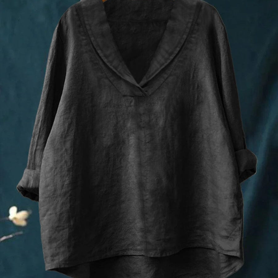 Samantha | Blusa de Linho Elegante para o Verão