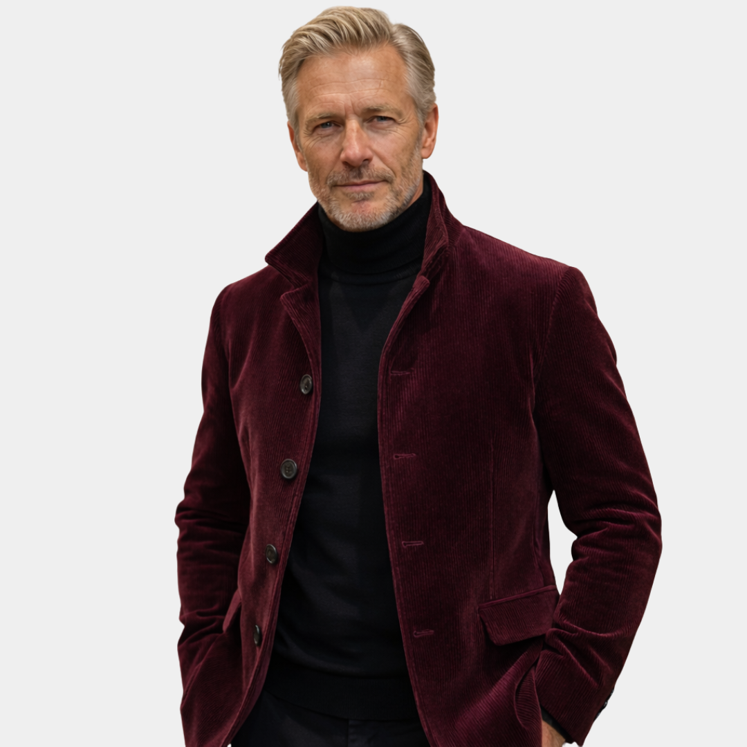 HENRIK™ | ELEGÁNS FÉRFI DZSEKI VINTAGE HATÁSÚ