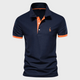 Navy and Orange