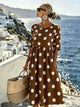 Caramel Polka Dot