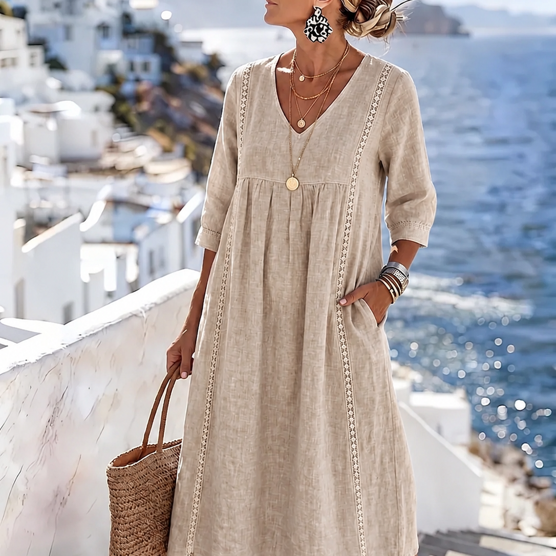 Helena – laza, patchwork csipkeruha