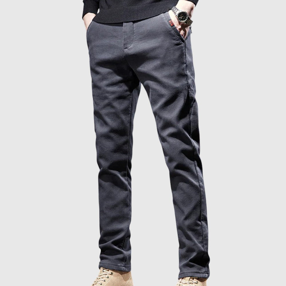Krisztián | Slim Fit férfi pamutnadrág