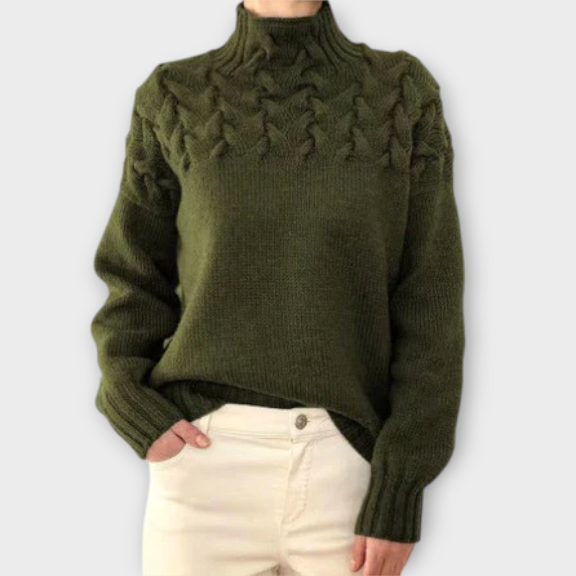 Éva | Kötött női pulóver elegáns kényelem