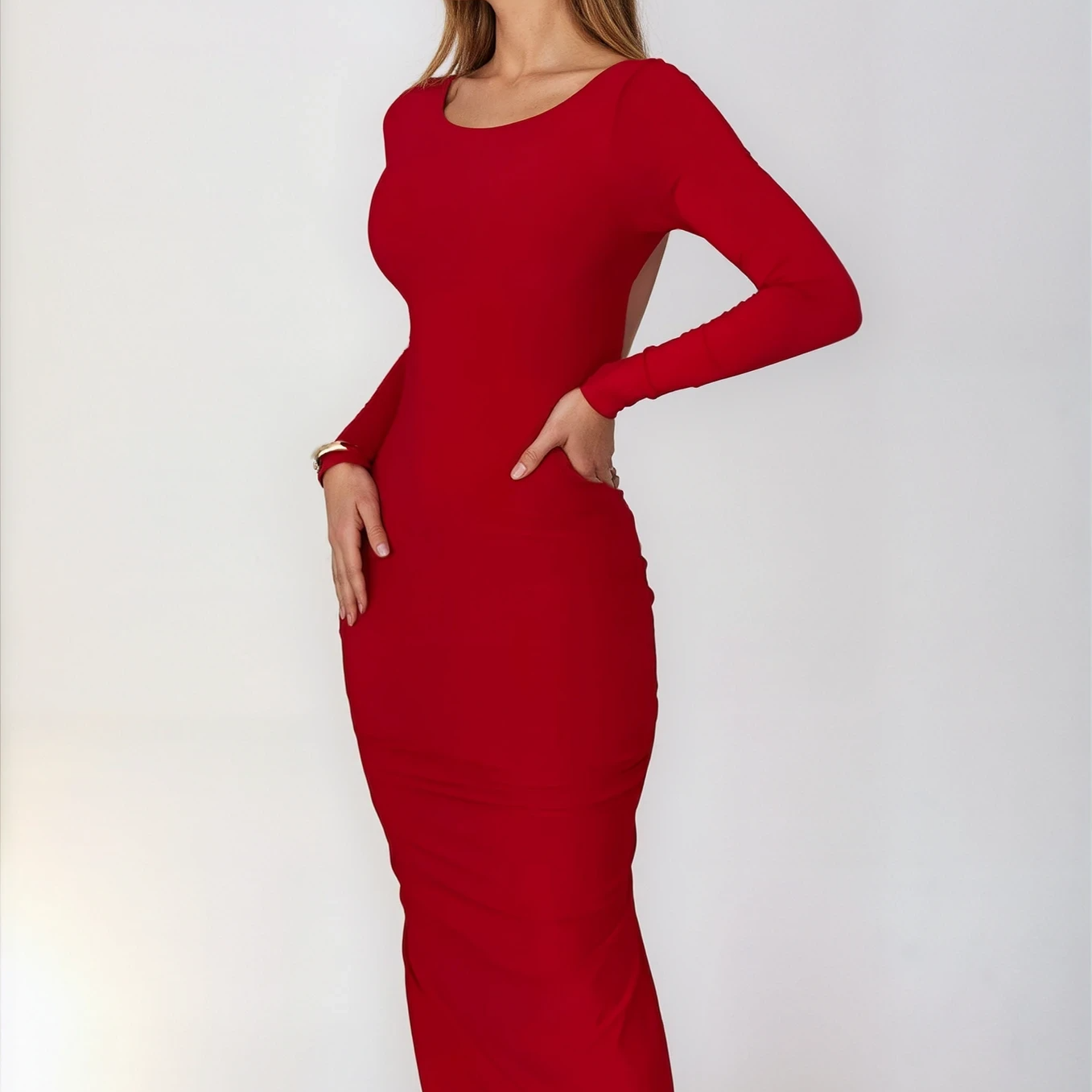 Agathe | Vestido elegante de costas nuas