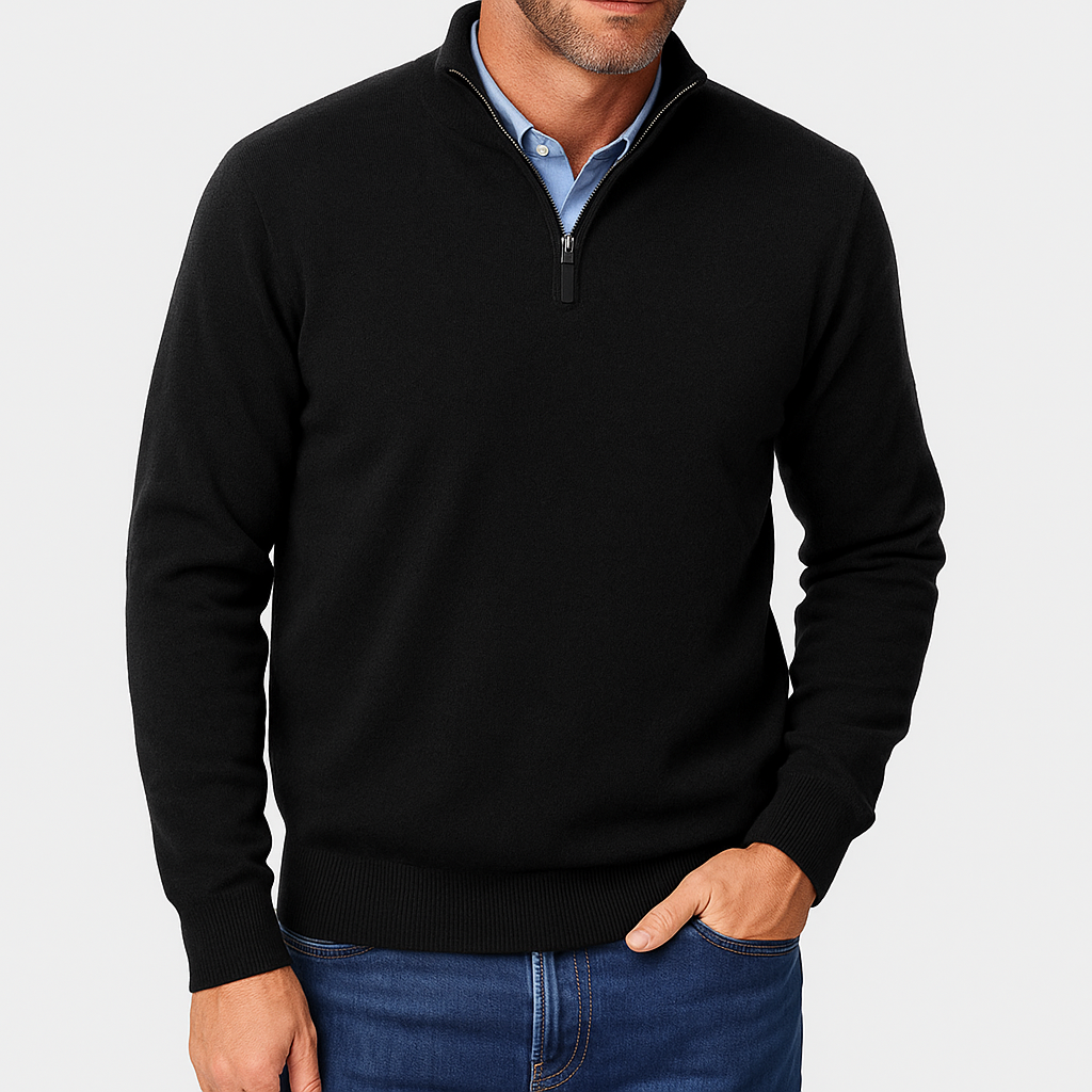 Könnyű kötött garbó sweater
