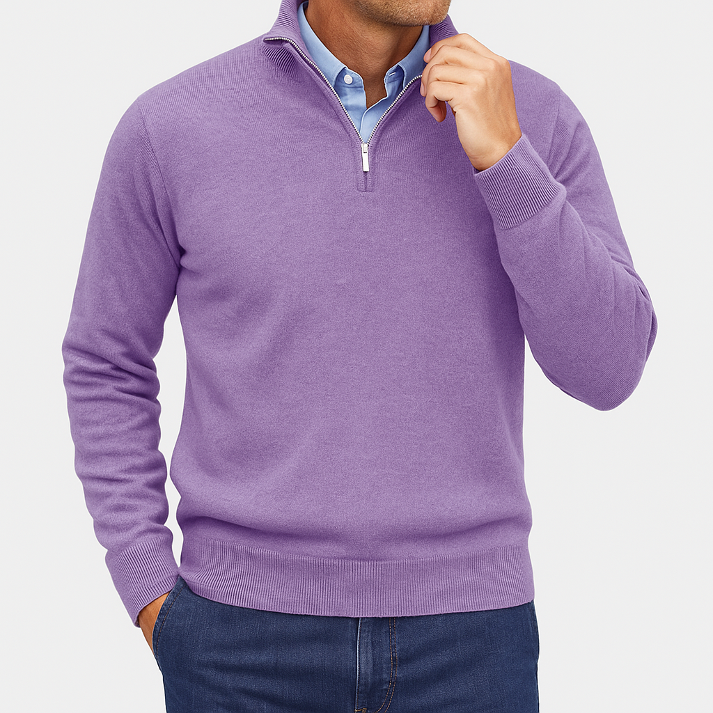 Könnyű kötött garbó sweater