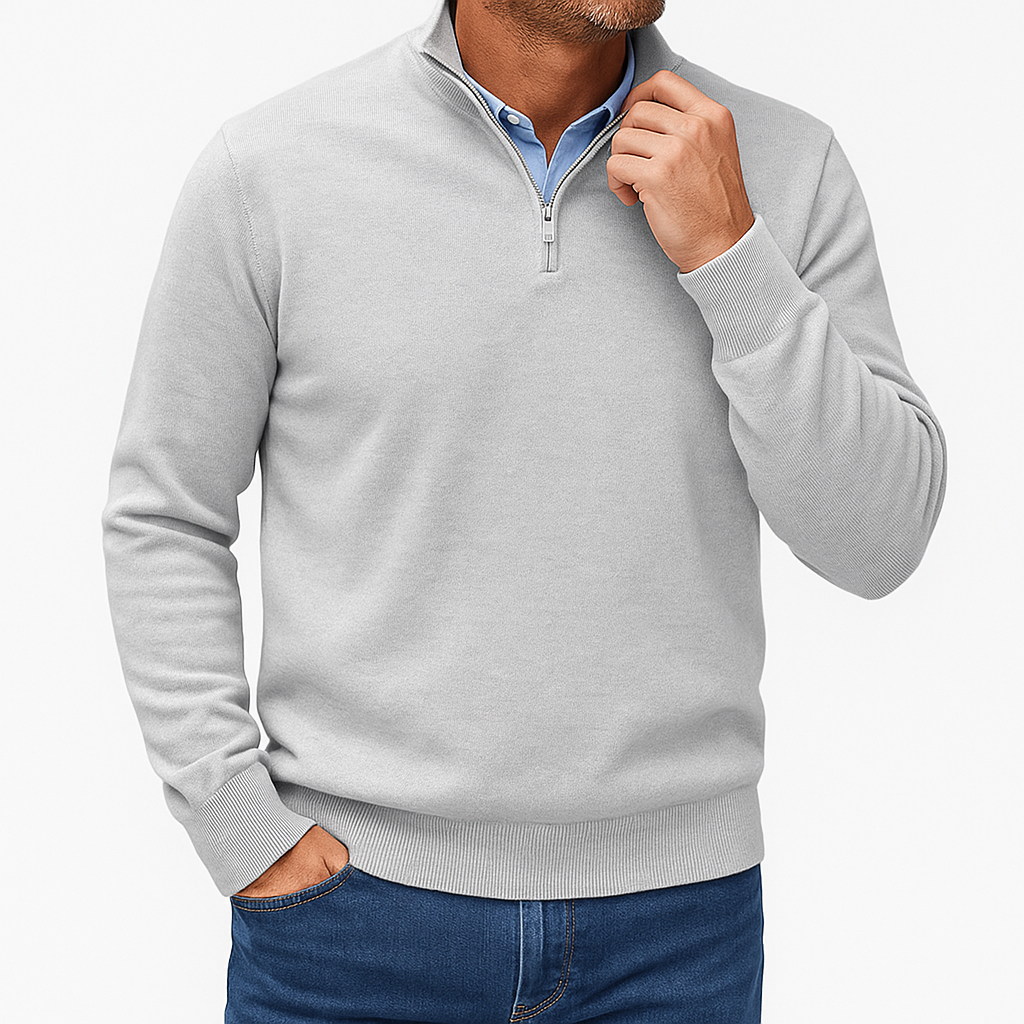 Könnyű kötött garbó sweater