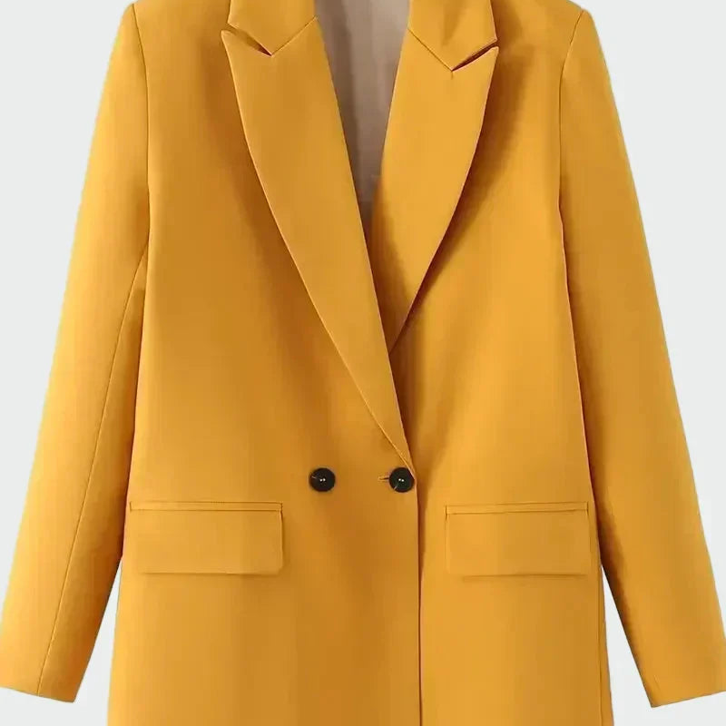 Casaco Oversized com Linha Moderna