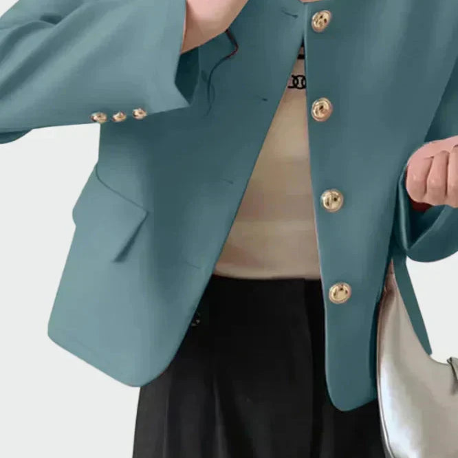 Blazer em linha elegante