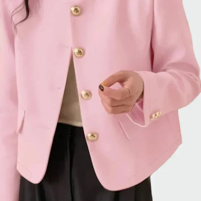 Blazer em linha elegante