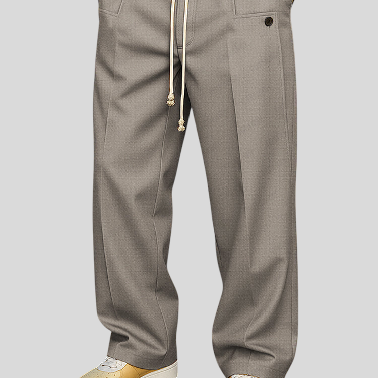 Edgar - Calças Masculinas Elegantes com Corda