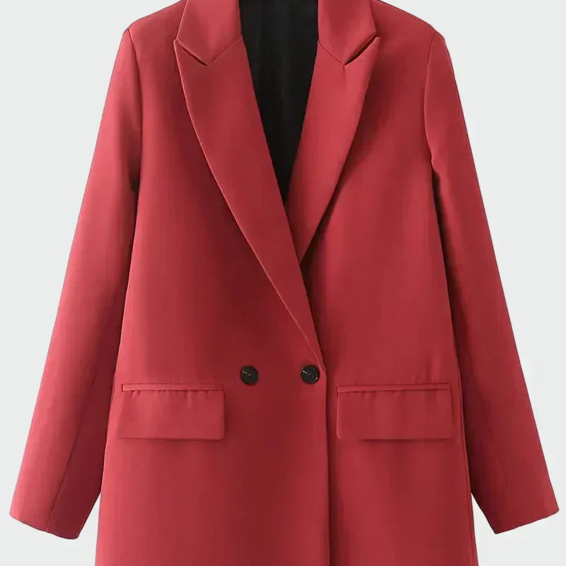 Casaco Oversized com Linha Moderna