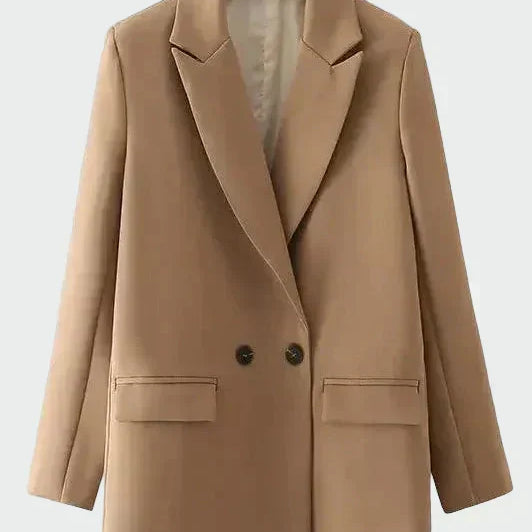 Casaco Oversized com Linha Moderna