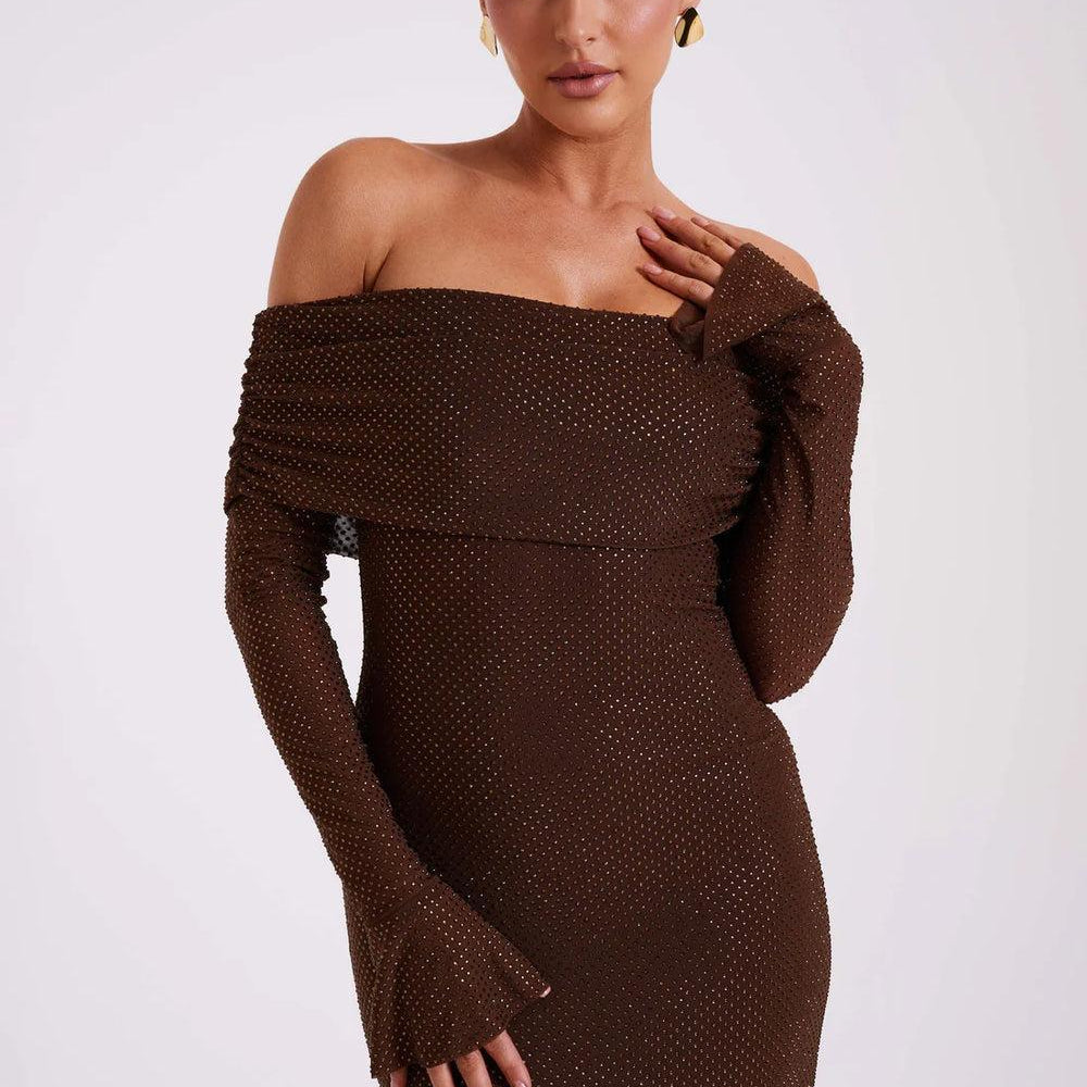 Annika | Vestido com efeito degradé