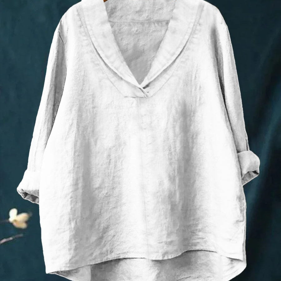 Samantha | Blusa de Linho Elegante para o Verão