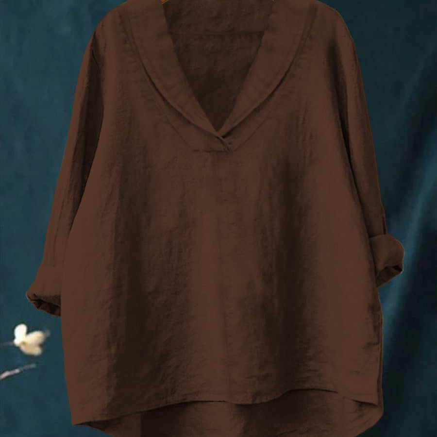 Samantha | Blusa de Linho Elegante para o Verão