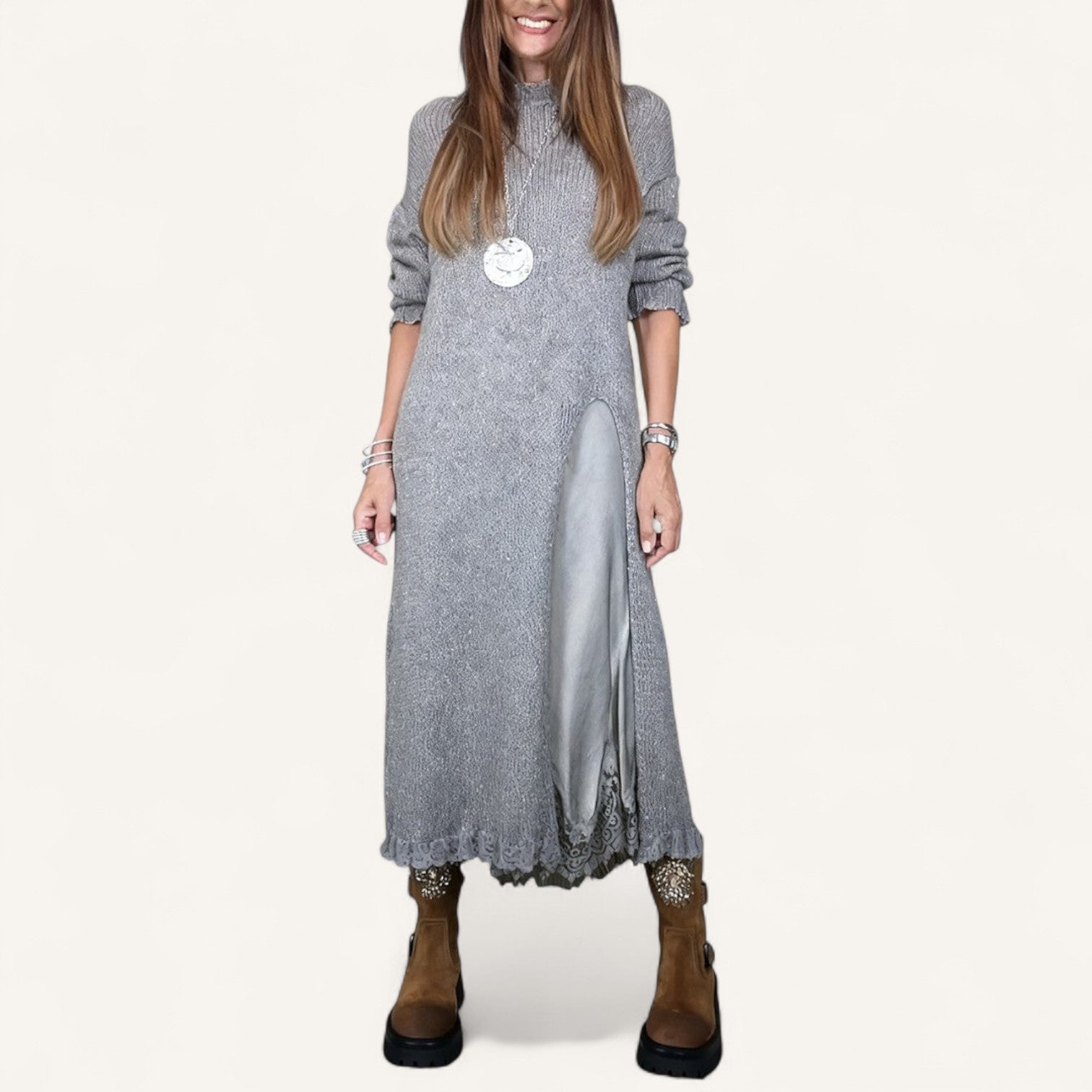 Hélène | Conjunto de Malha & Vestido