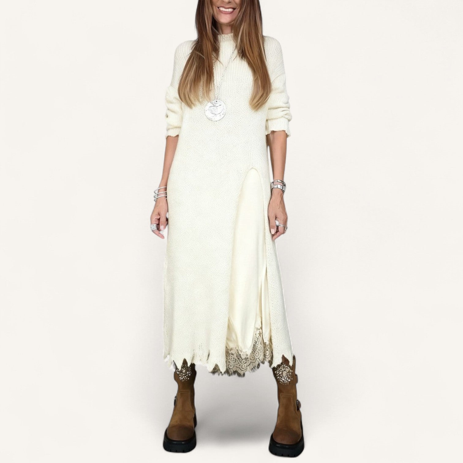 Hélène | Conjunto de Malha & Vestido