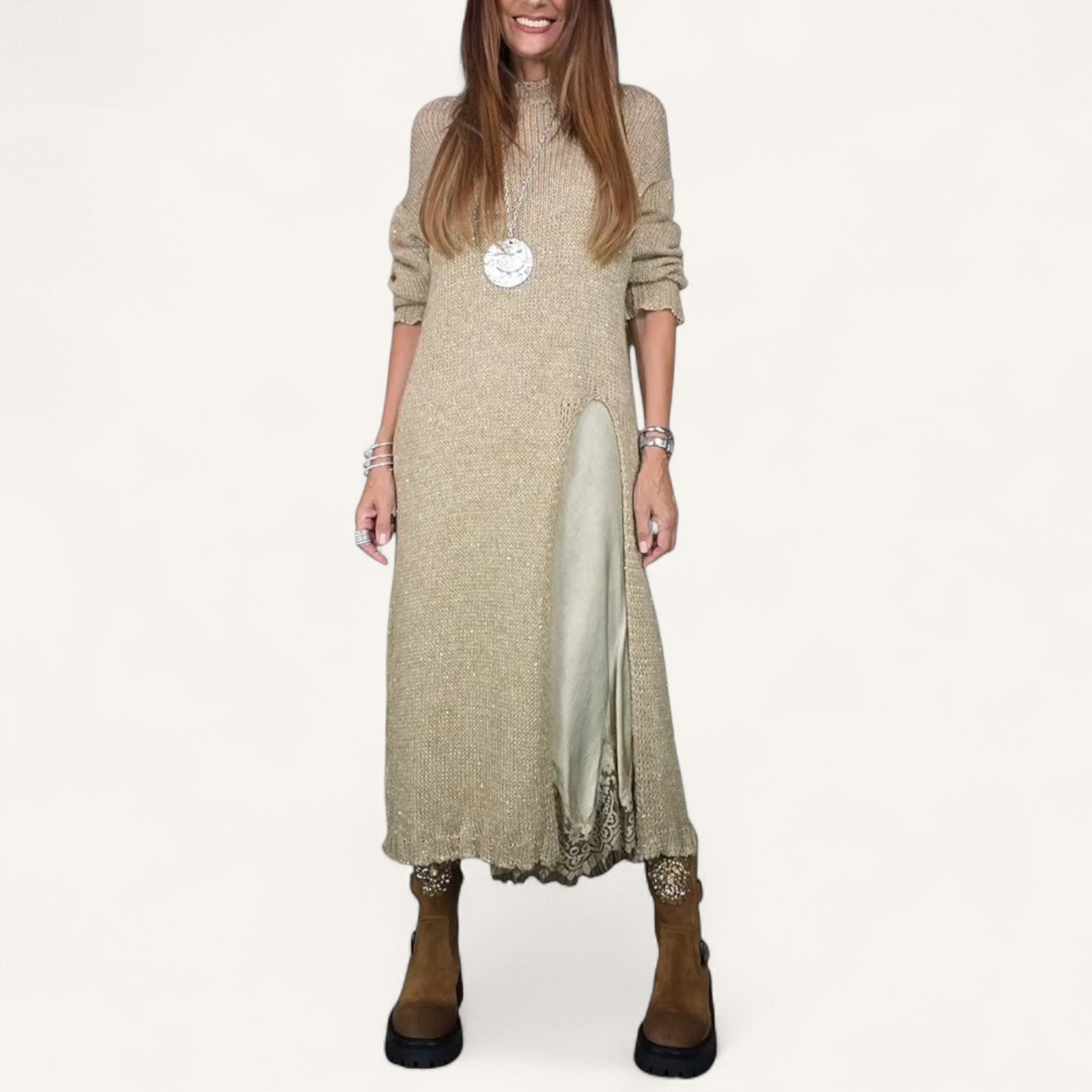 Hélène | Conjunto de Malha & Vestido