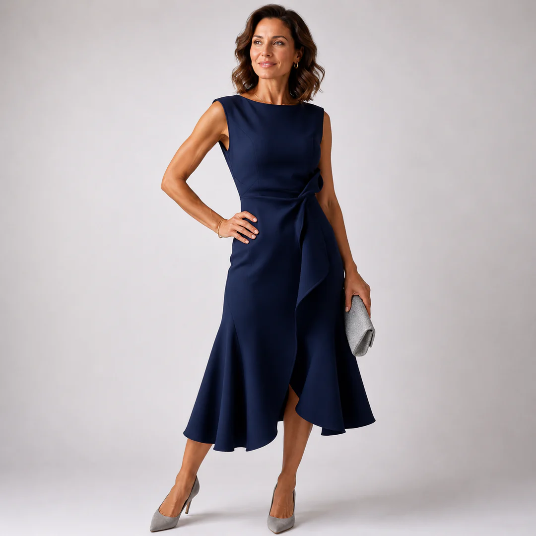 Andrea | Elegáns modern aszimmetrikus ruha